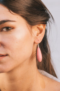 Úgō Earrings - Old Pink
